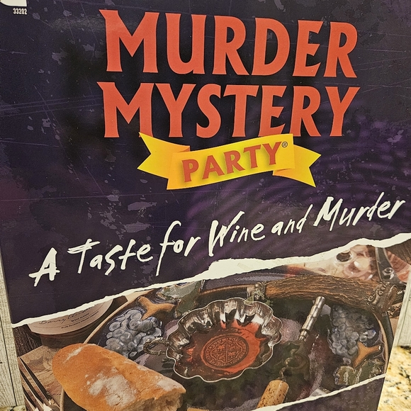 Murder Mystery Dinner Party Game A Taste for Wine and Murder Brand New Sealed - Picture 2 of 16